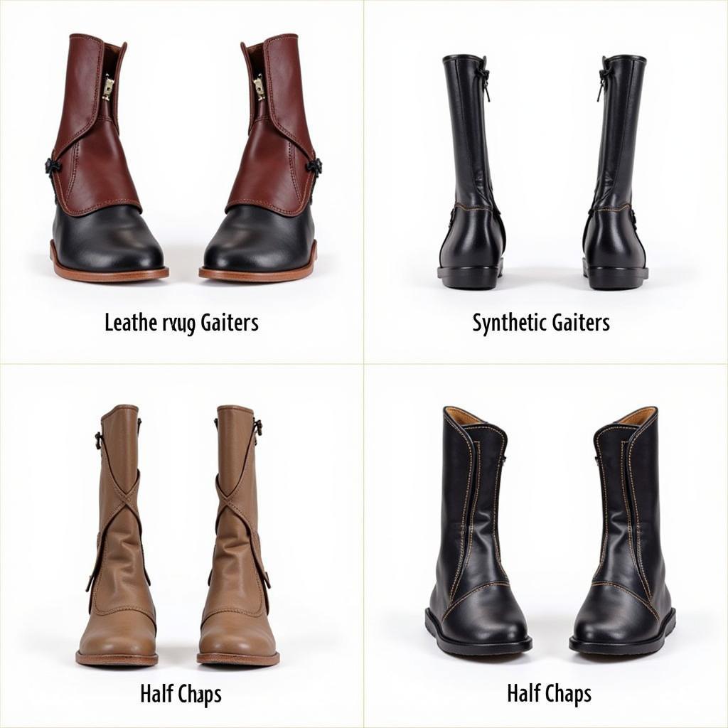 Different Types of Horse Riding Gaiters