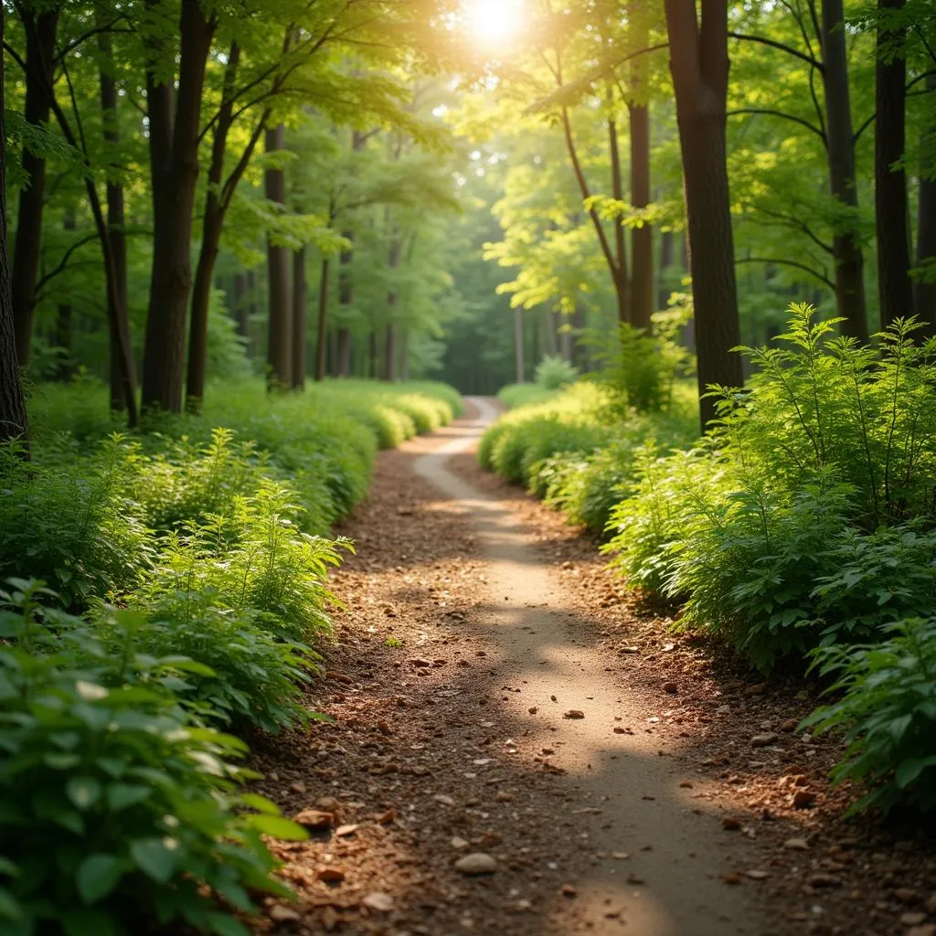 Horse riding trails at Horse Creek Ridge