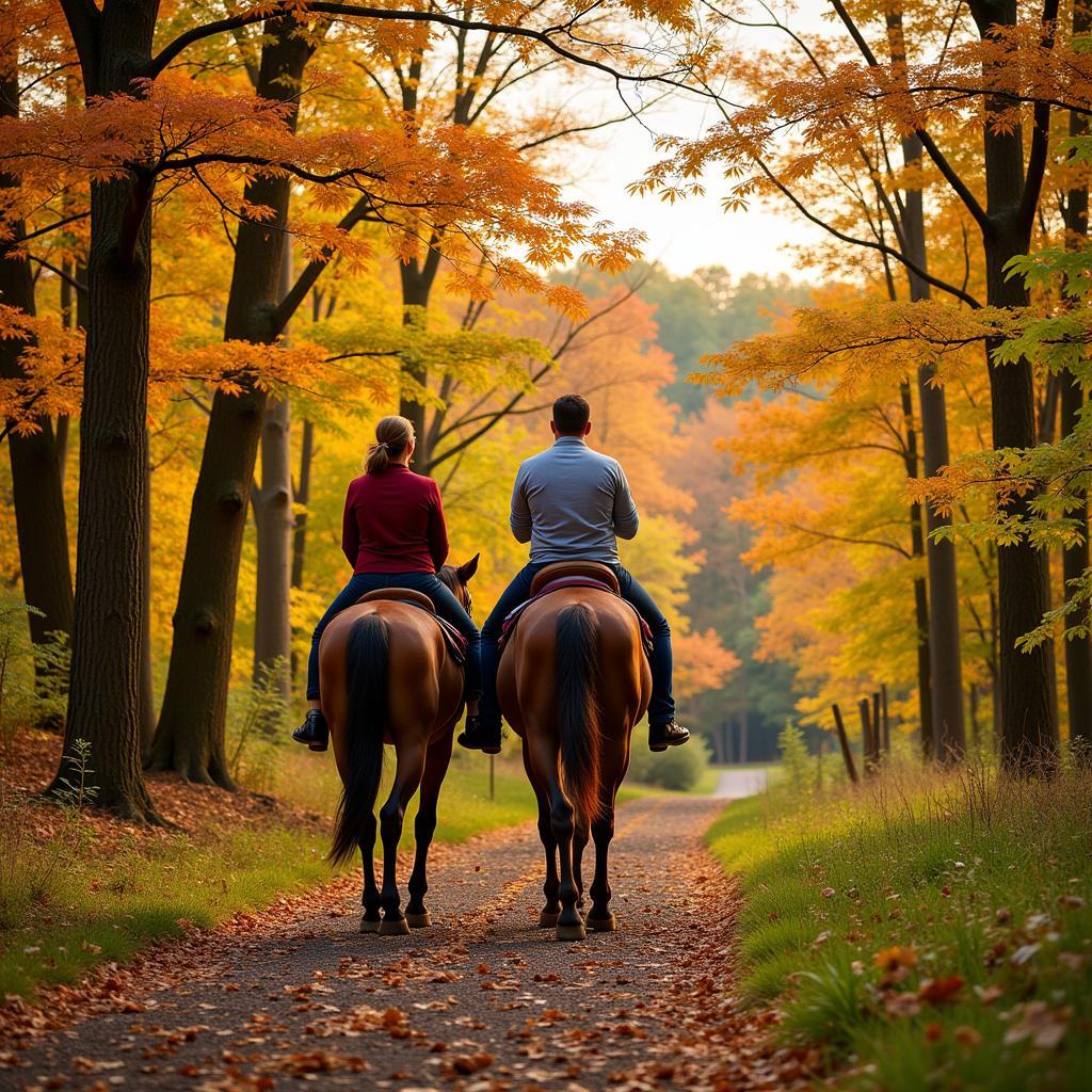 Scenic Riding Trails in Massachusetts 