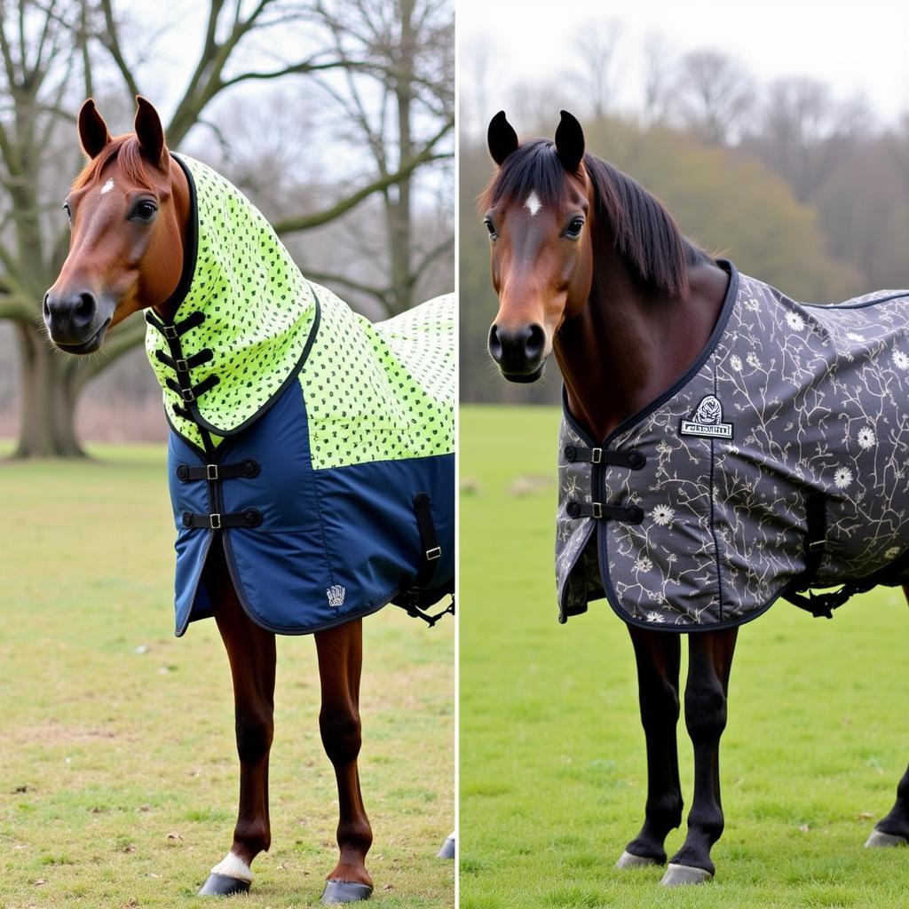 Horse Rug Visibility Patterns