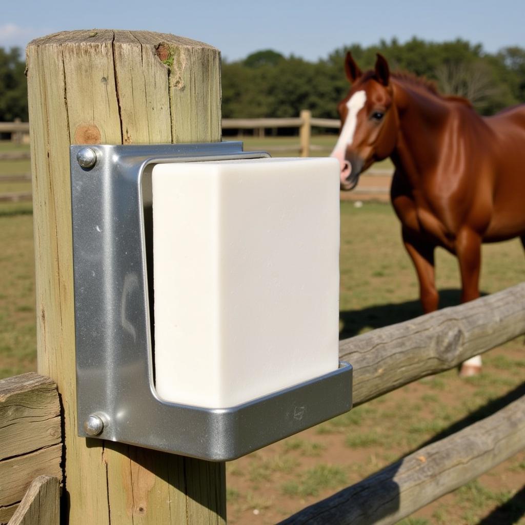 Horse Salt Lick Holder