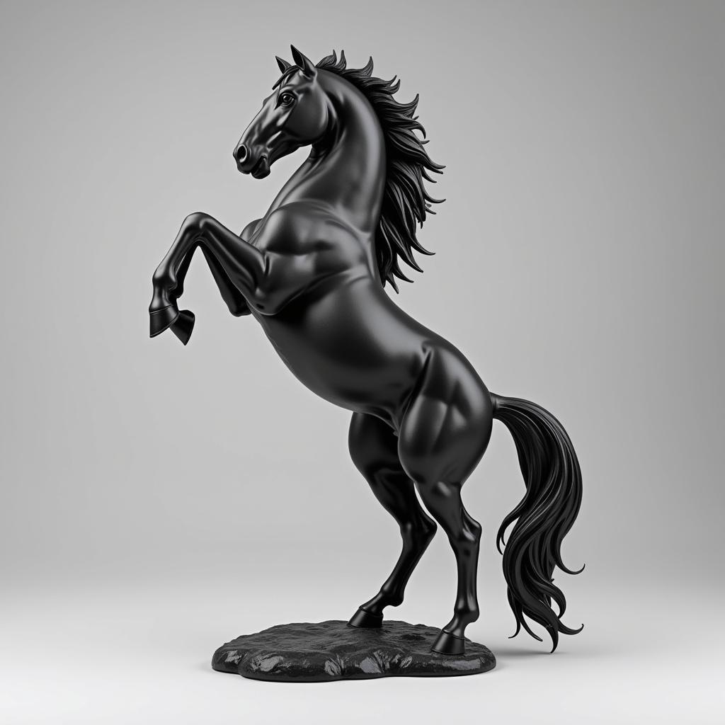 Horse Sculpture 3D Printed