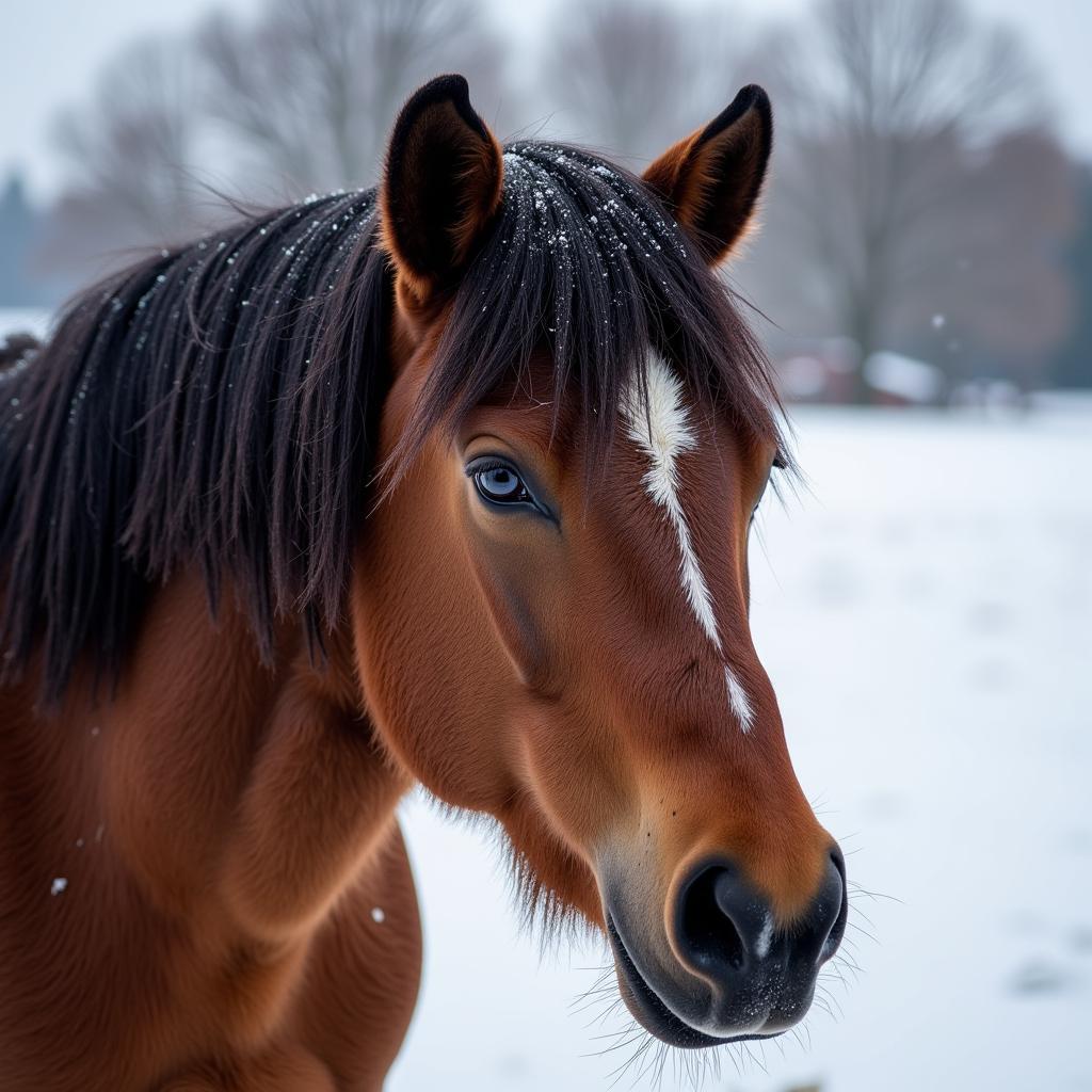 Horse Shedding Winter Coat