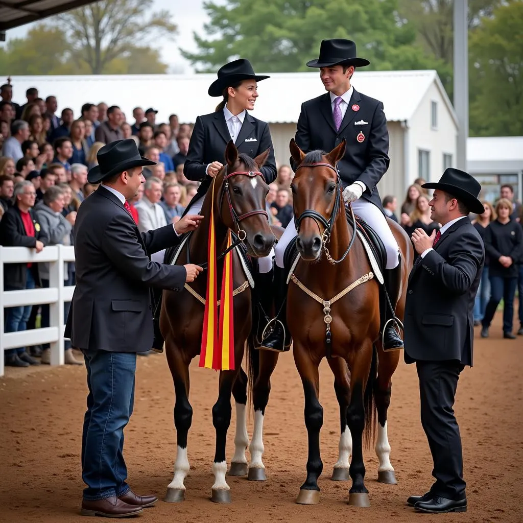 Horse Show Awards Ceremony