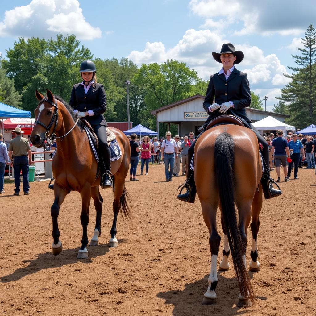 Horse Show Competitors in Minnesota