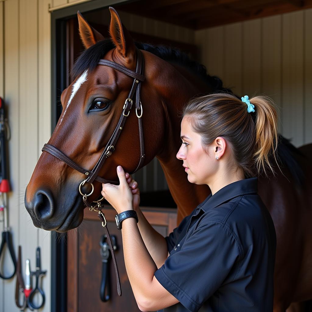 Horse Show Preparation in Syracuse