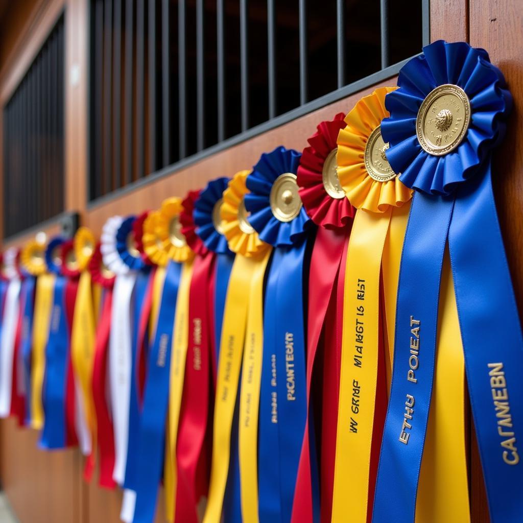 Horse Show Ribbons and Their Meanings