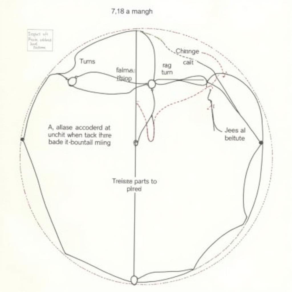 4-H Horse Showmanship Pattern Diagram