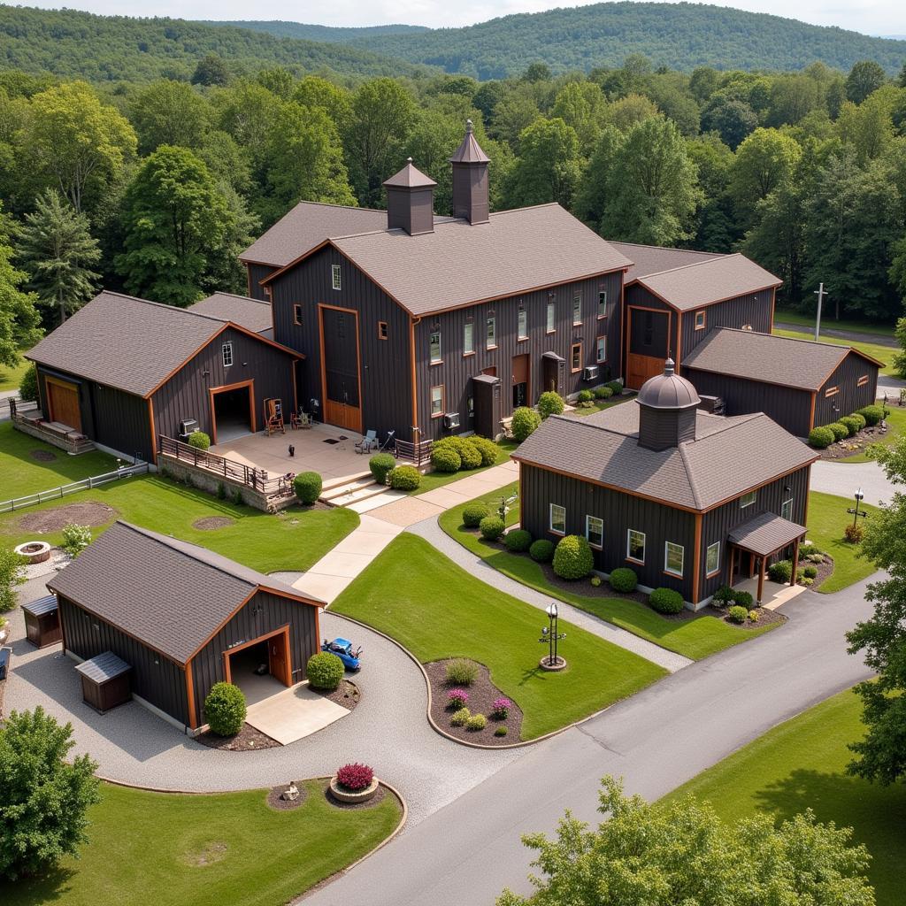 Horse Soldier Bourbon Distillery - Image of the distillery and its surroundings