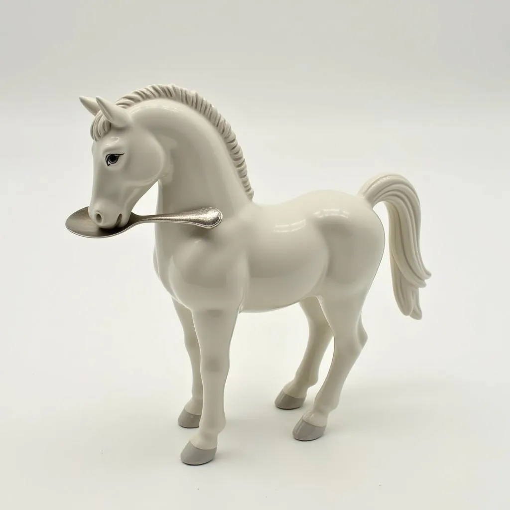 Ceramic Horse Spoon Rest