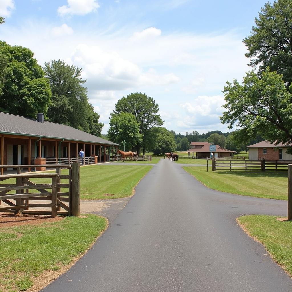 Modern Horse Stable Exterior