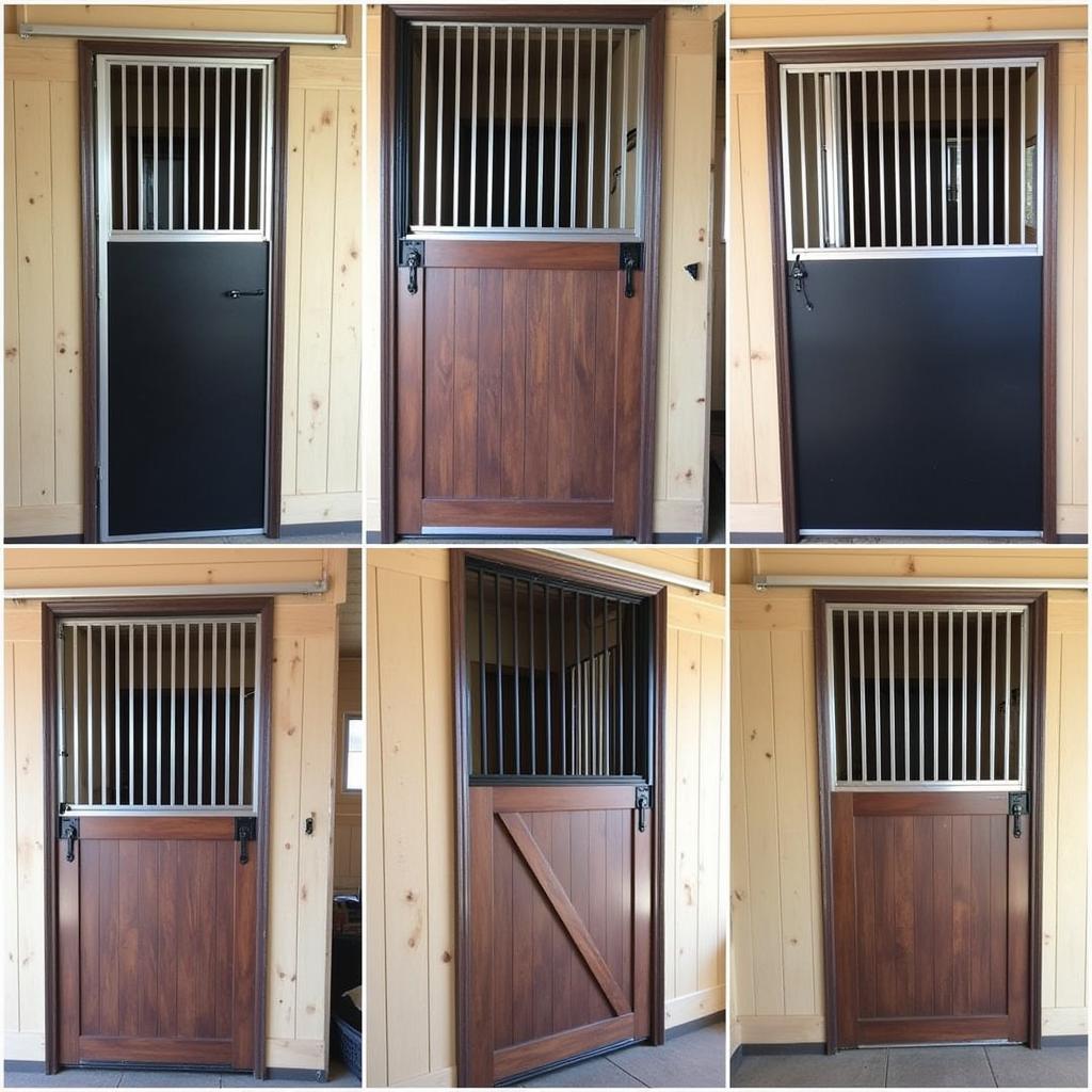 Types of Horse Stall Fronts