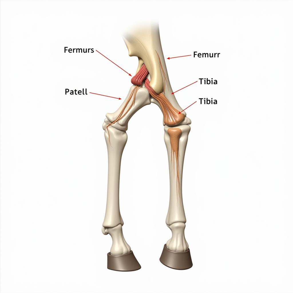 Horse Stifle Anatomy