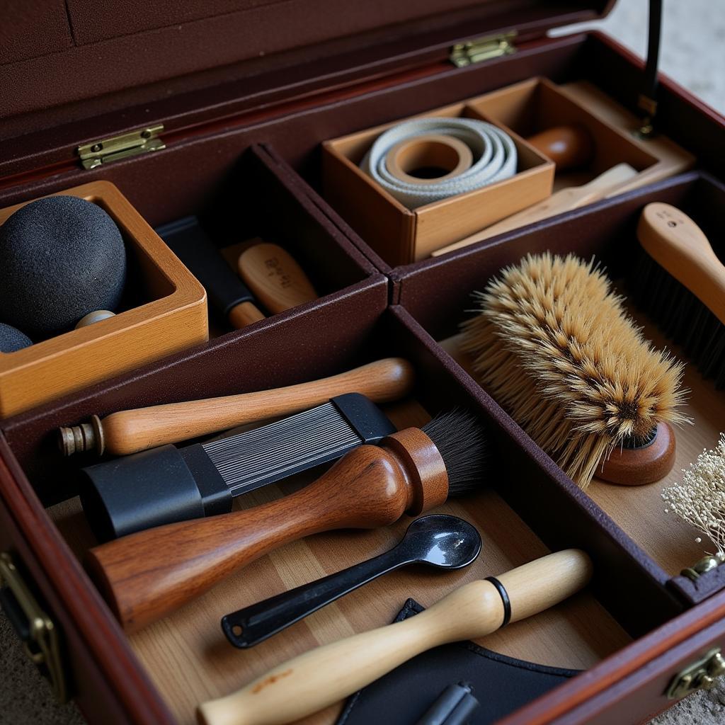 Horse Tack Trunk with Compartments