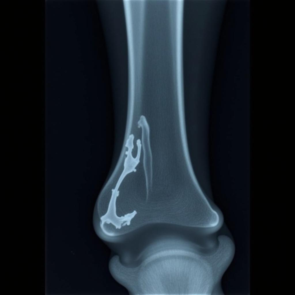 Horse Tibia Fracture