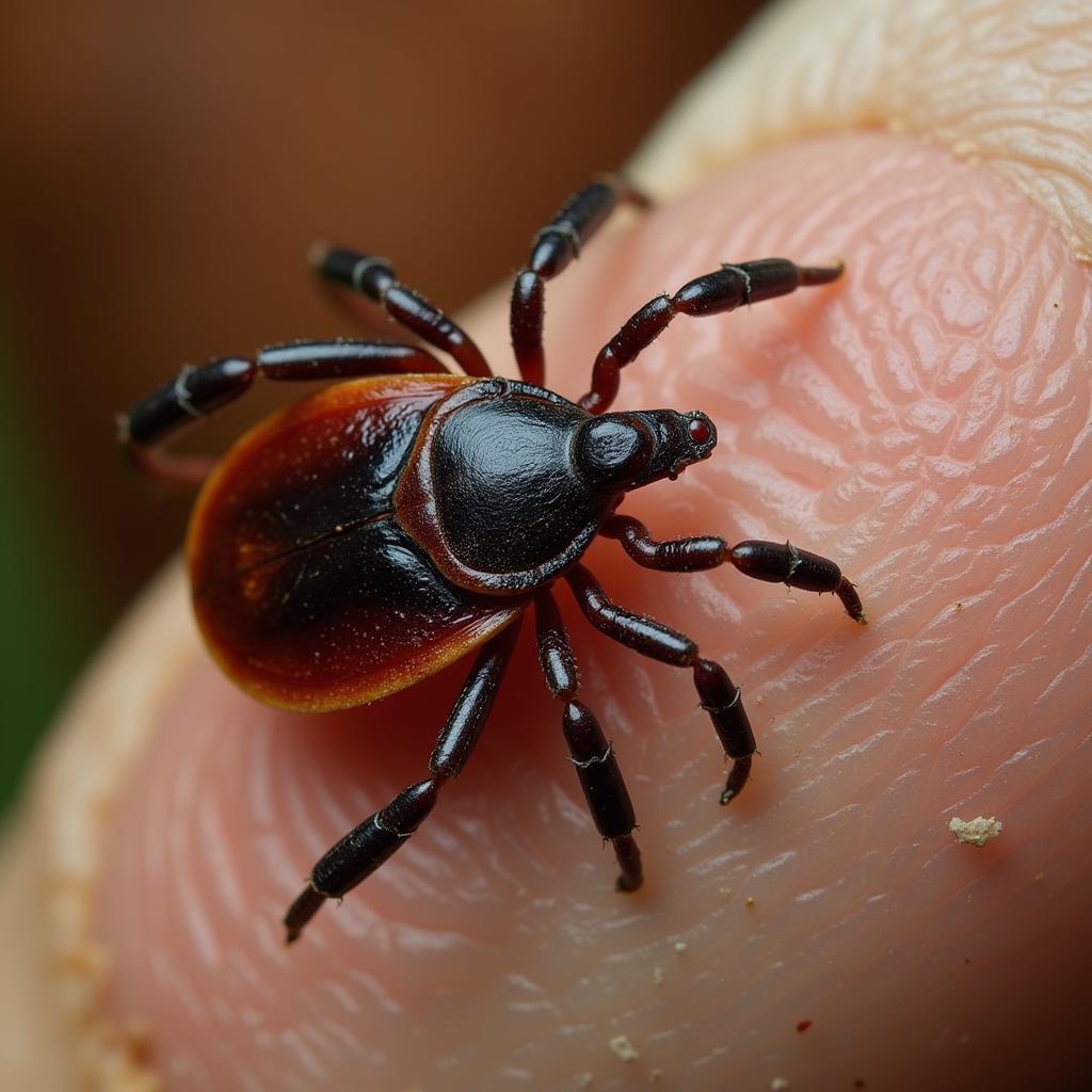 Horse Tick Close Up