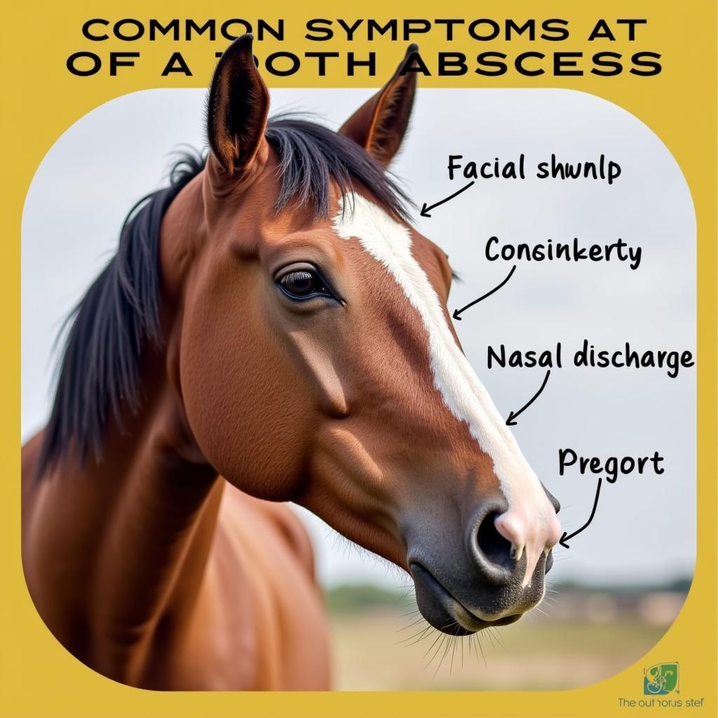 Horse Tooth Abscess Symptoms