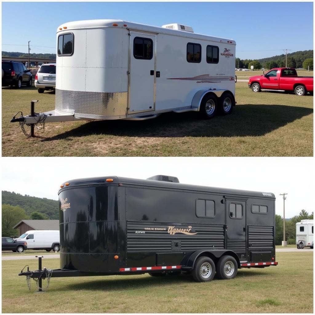 Horse Trailer Bar Conversion