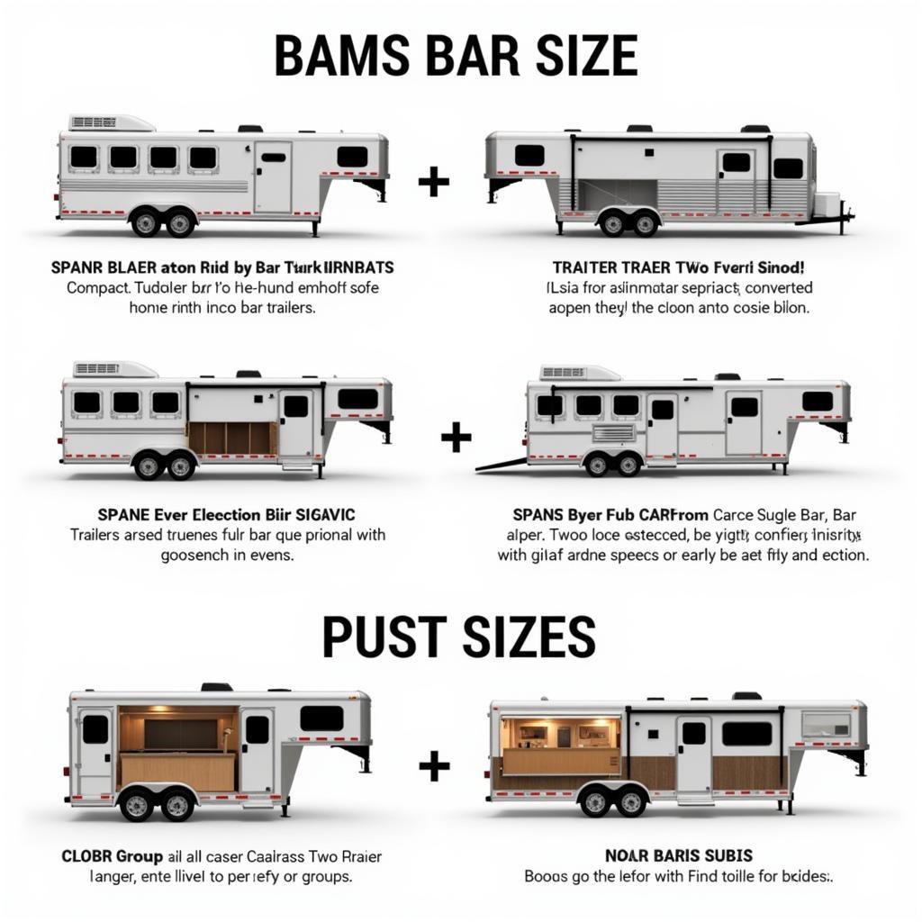 Horse Trailer Bar Sizes