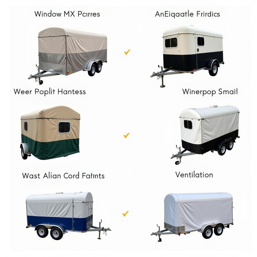 Different Types of Horse Trailer Covers