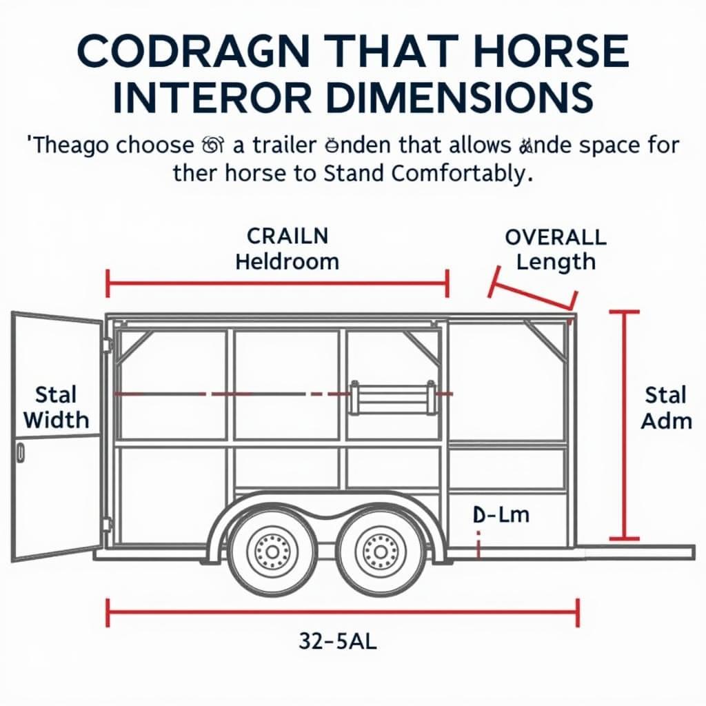 Horse Trailer Interior Dimensions