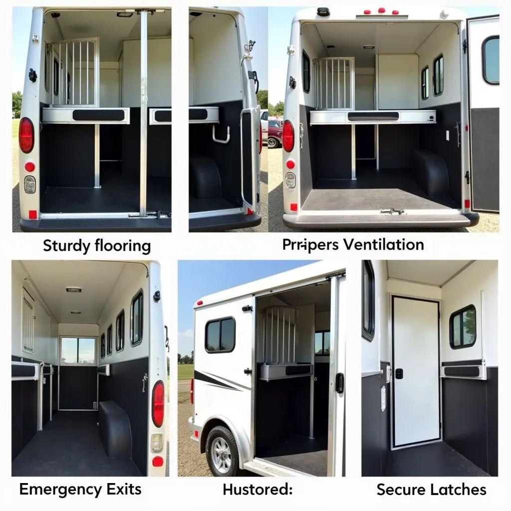 Essential Safety Features in Horse Trailers