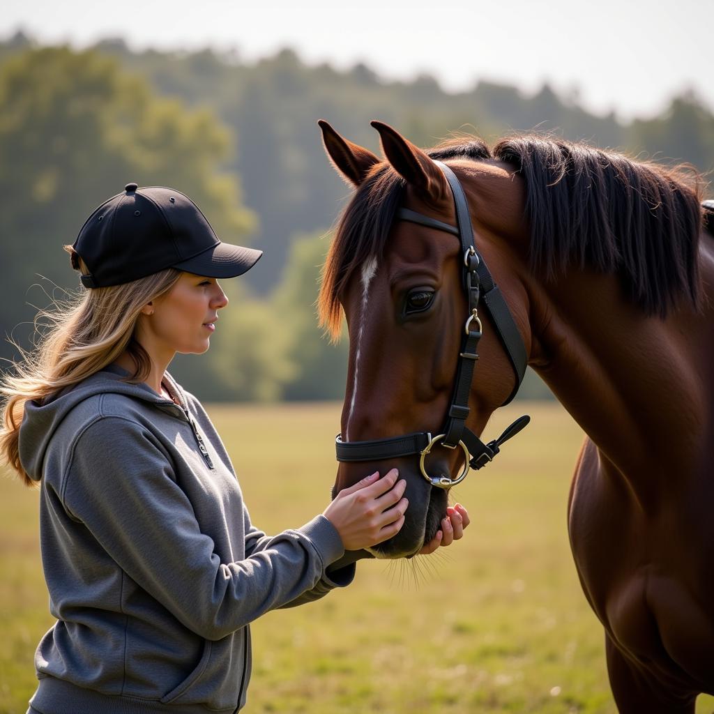 Horse Training with Positive Reinforcement