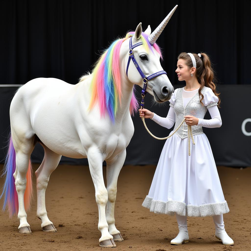 Horse Unicorn Costume