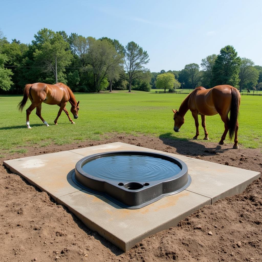 Proper Water Trough Placement