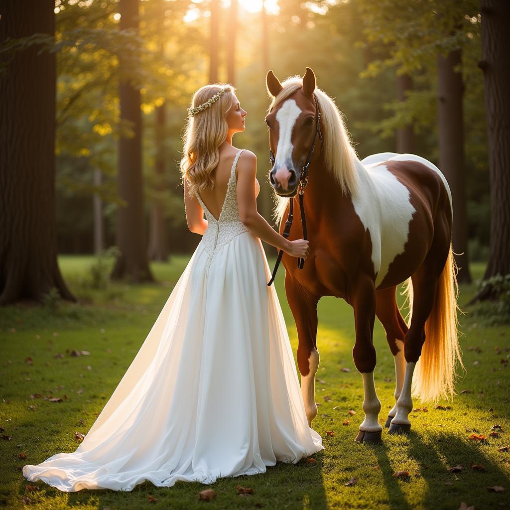 Finding the Perfect Backdrop for Your Horse Wedding Photoshoot