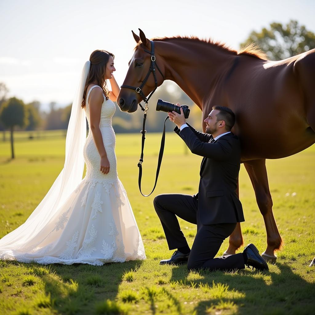 Choosing the Right Photographer for Your Equine-Inspired Wedding Photos