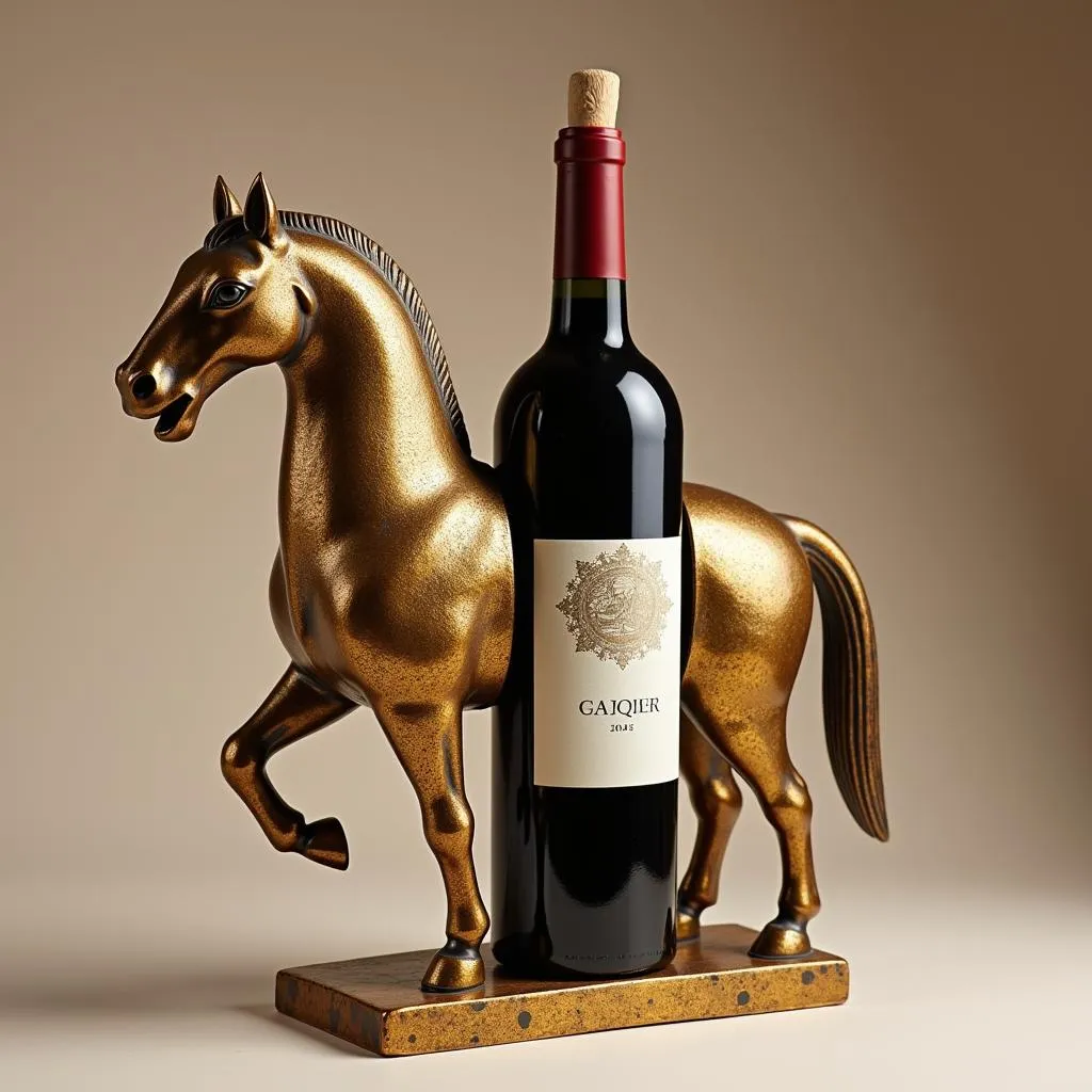 Ancient Egyptian Horse Wine Holder