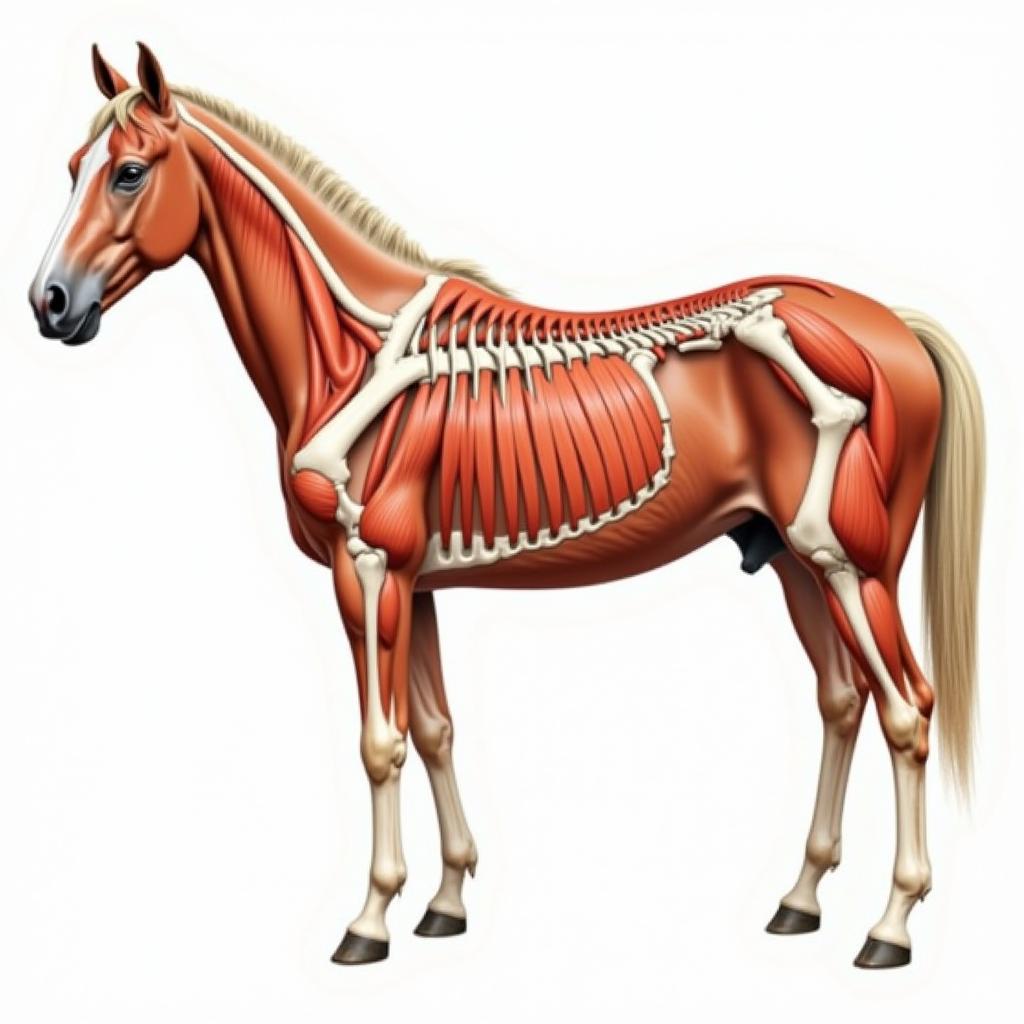 Horse Wither Anatomy