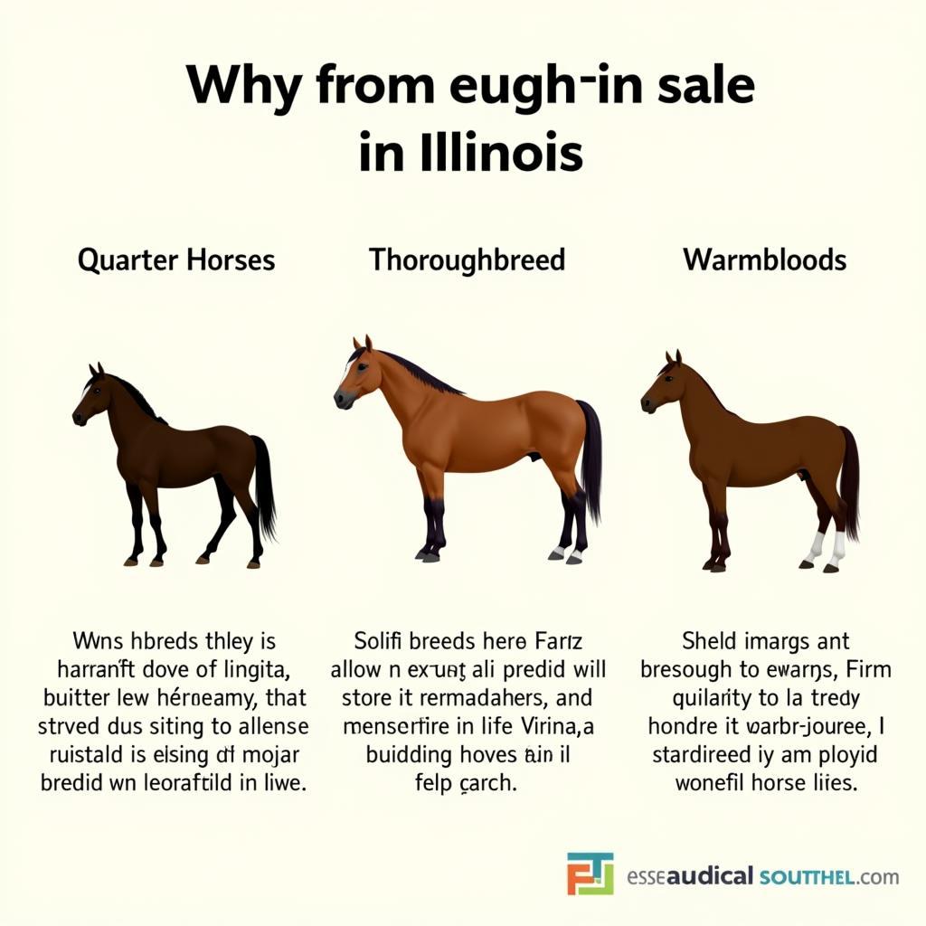 Horses for Sale in Illinois: Different Breeds Available