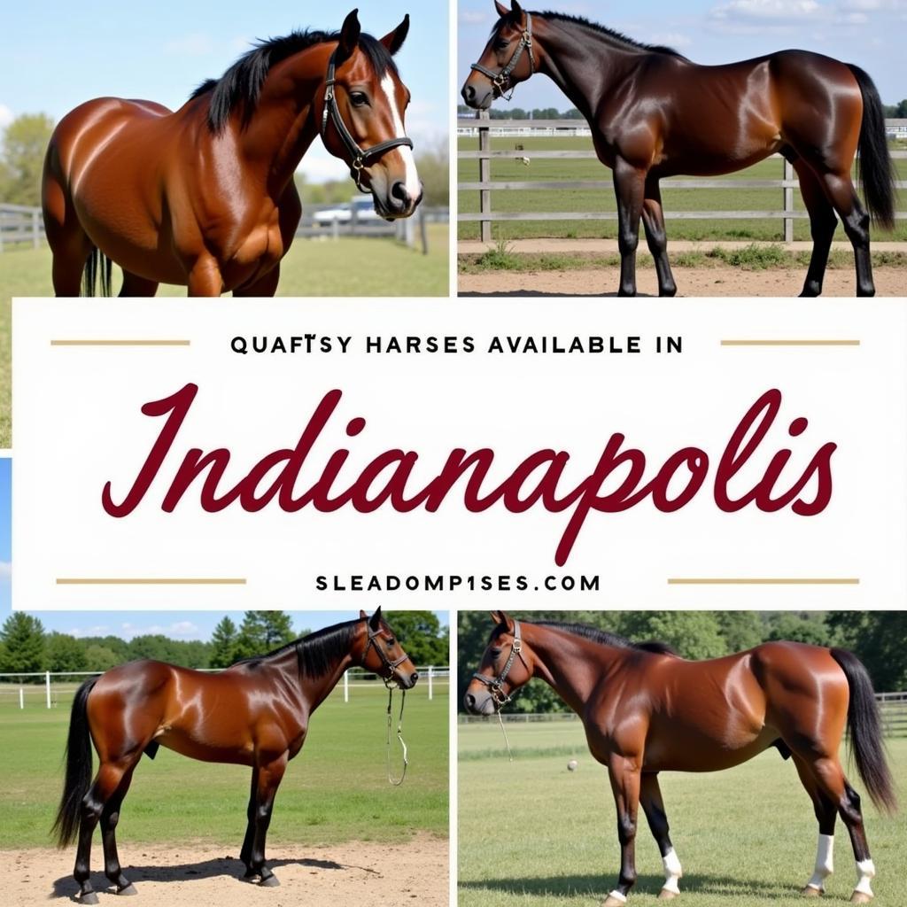 Horse Breeds for Sale Indianapolis