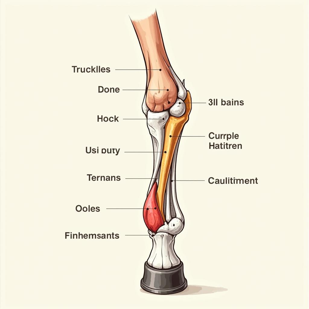 Horse Hock Anatomy