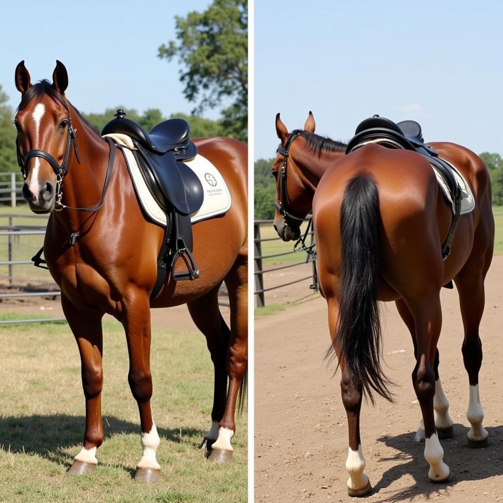 Effects of an Ill-Fitting Saddle on a Horse