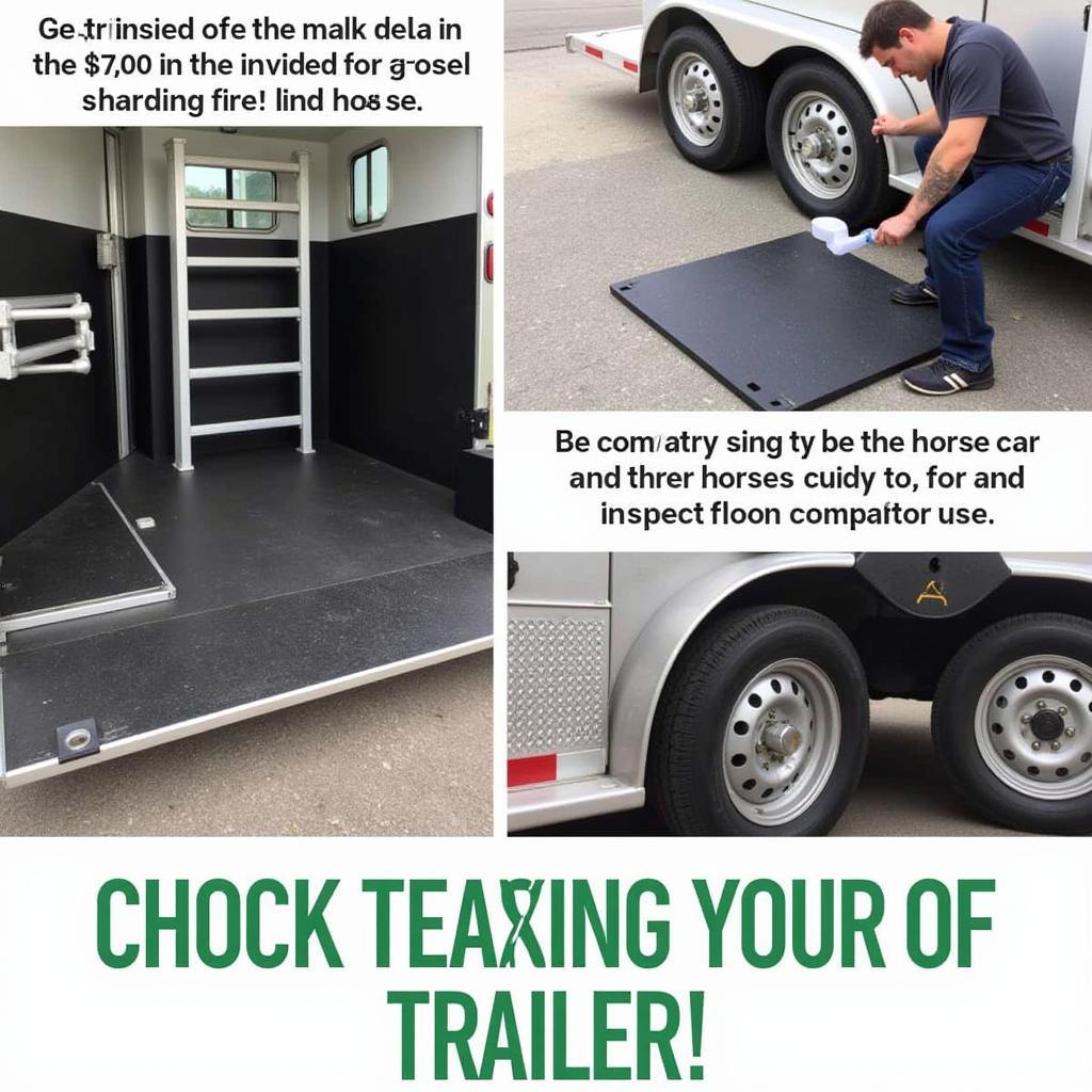 Thorough Inspection of a Used Horse Trailer