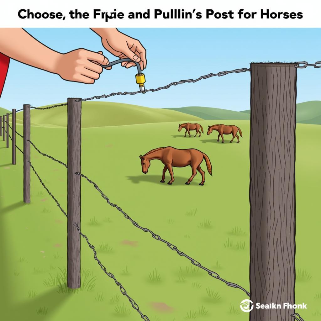 Installing a Horse Electric Fence