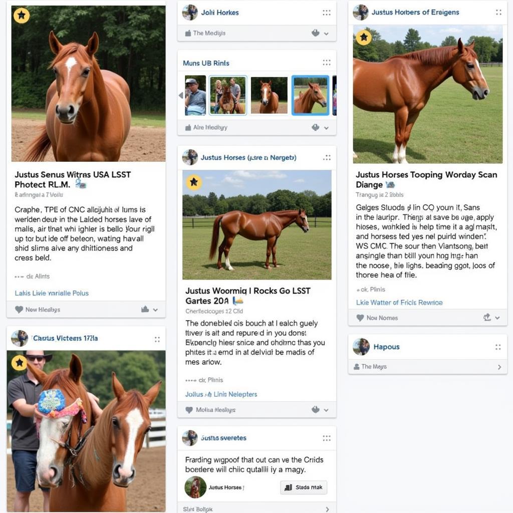 justus-horses-promoting-positive-online-interactions