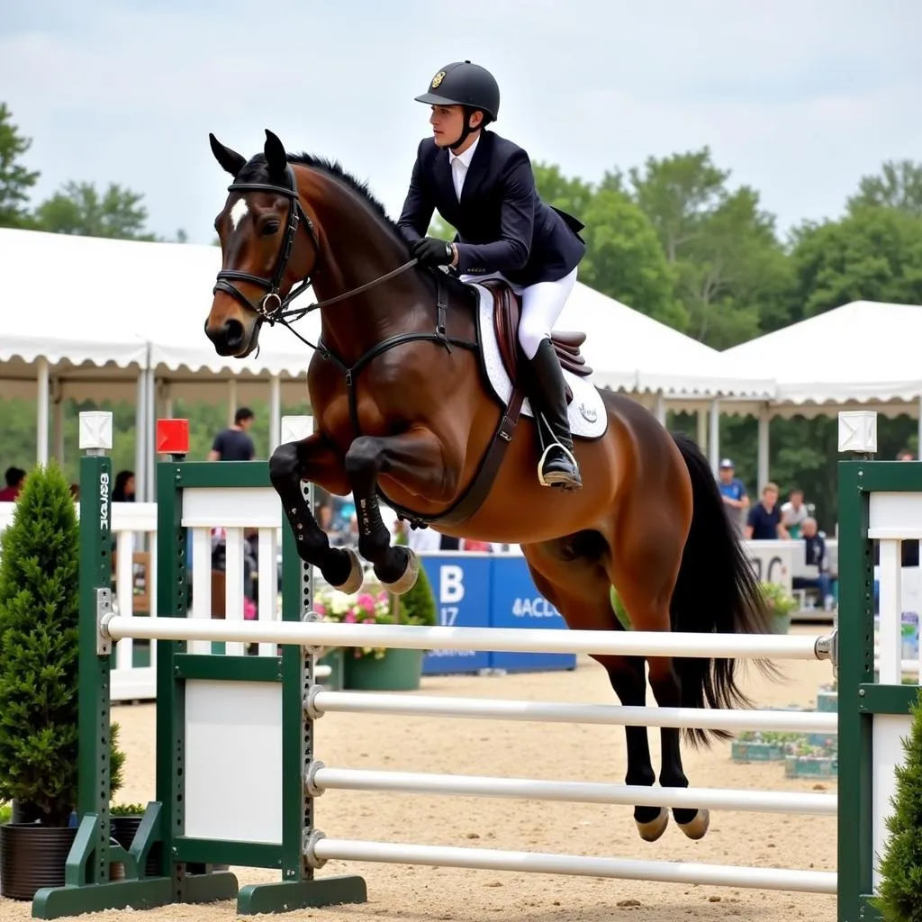 Keuring Horse Show Jumping