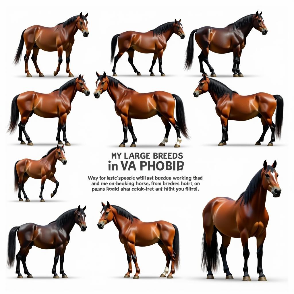 Majestic Horse Breeds: Exploring Size and Strength