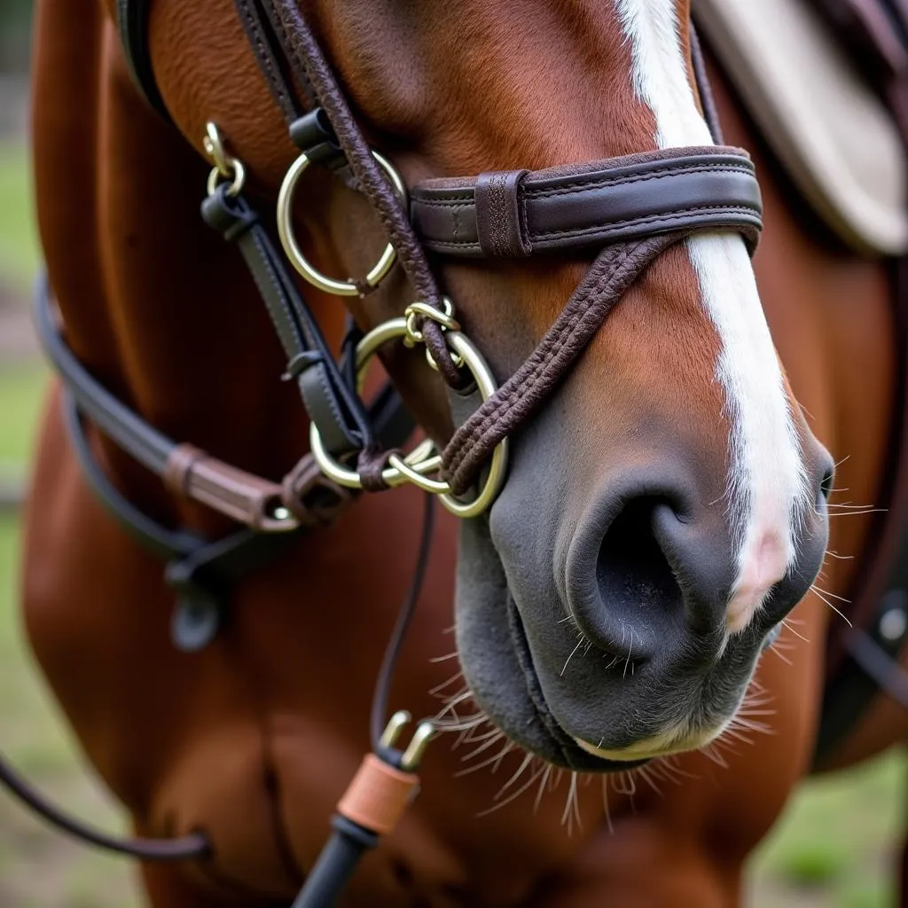 Leather Horse Driving Harness