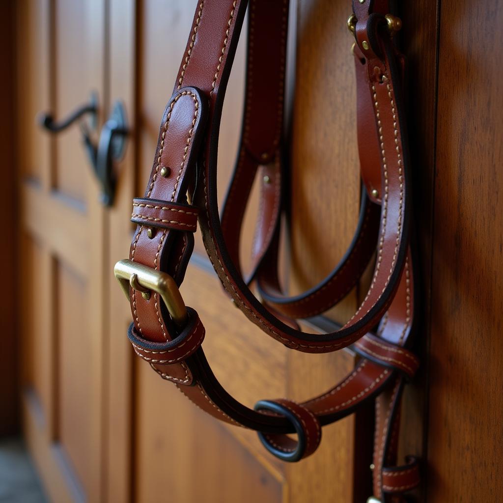 Classic Leather Horse Halter