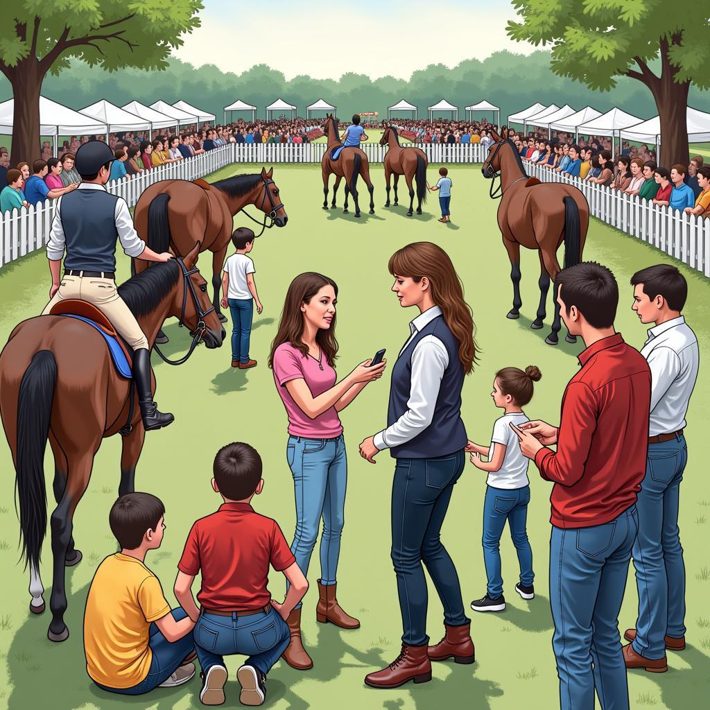 Long Island Horse Show Community and Networking