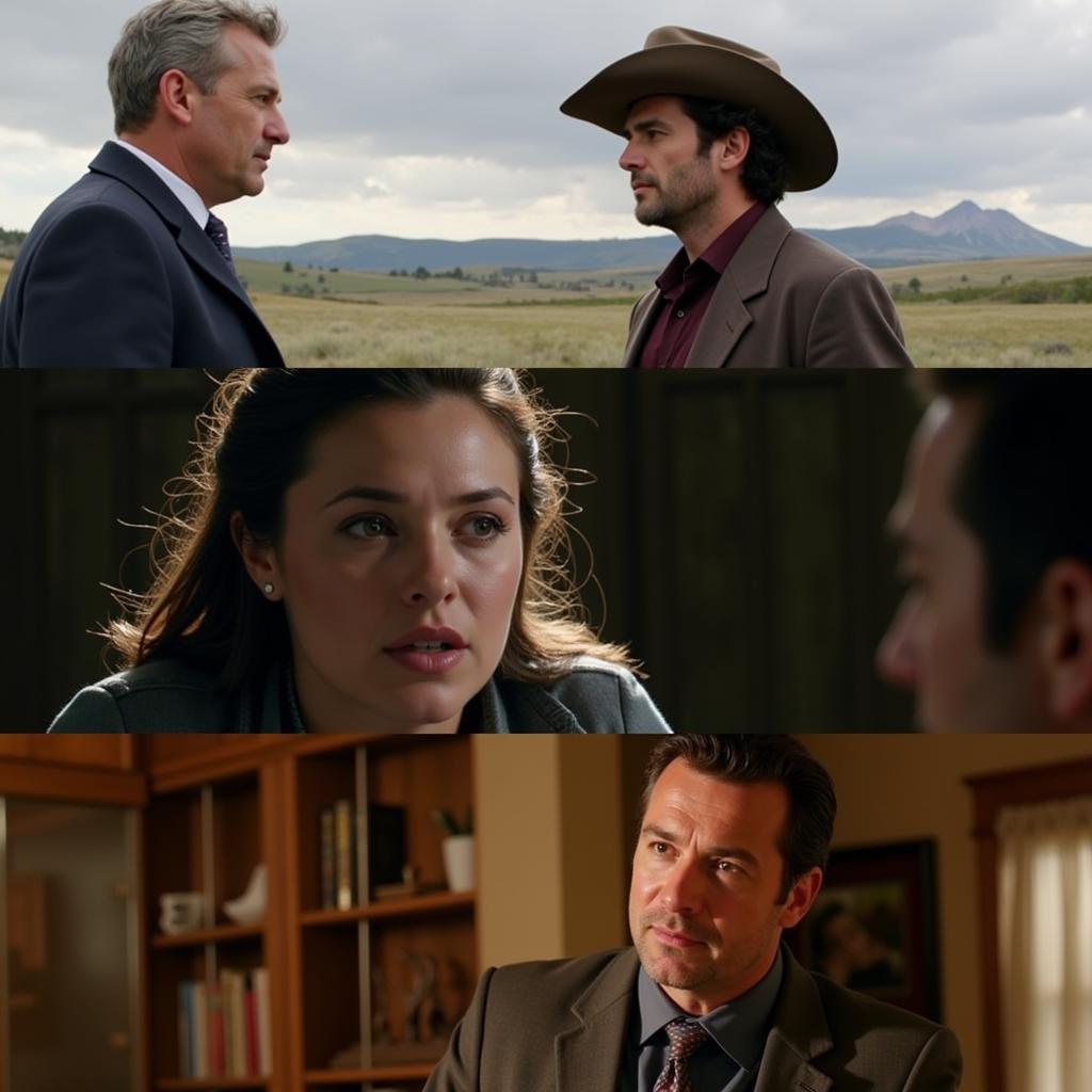 Scenes from the Longmire TV series adaptation