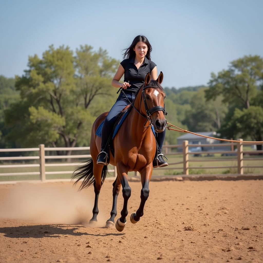 Lunge Line for Horse Exercise