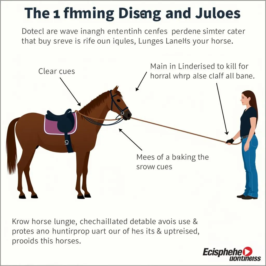 Safe use of lunge whips