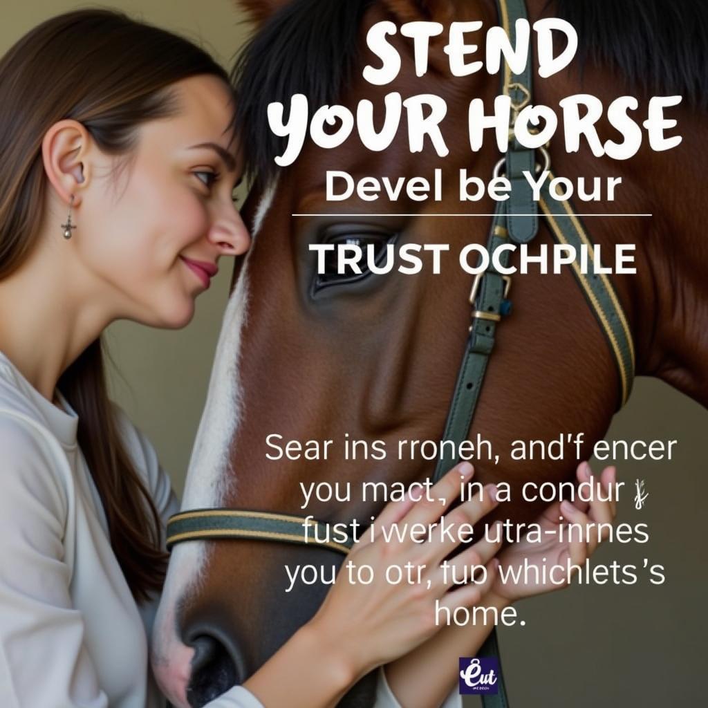 Building Trust and Connection with a Horse