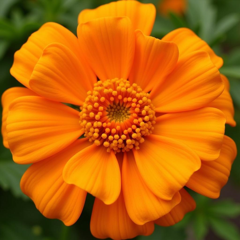 Close-up of a marigold flower